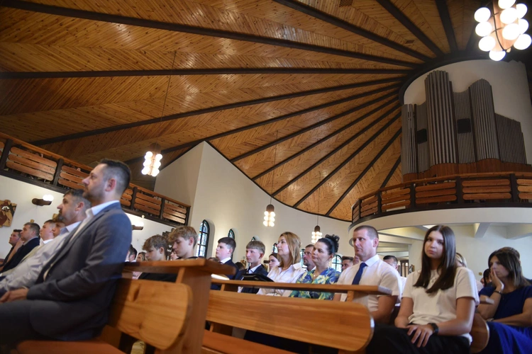 Bierzmowanie w Brzeznej