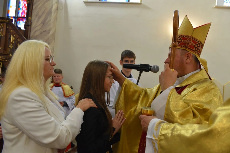 Bierzmowanie w Trzetrzewinie