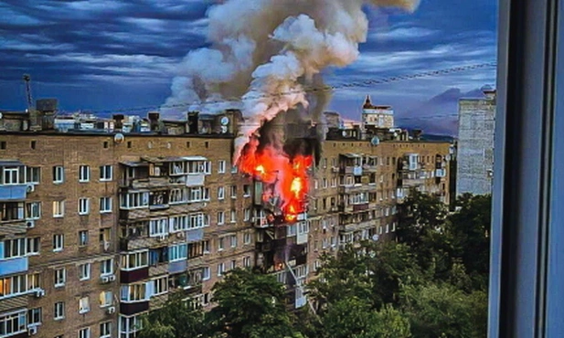 Po rosyjskim ostrzale Charkowa