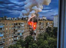 Po rosyjskim ostrzale Charkowa