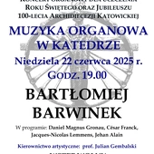 Koncert organowy w katedrze, 22 czerwca