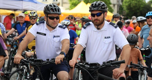 Rowerem dla Jana Pawła II