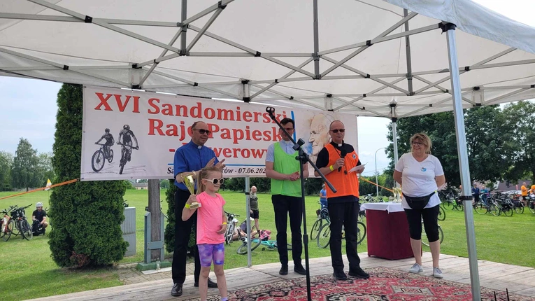 Rowerem dla Jana Pawła II