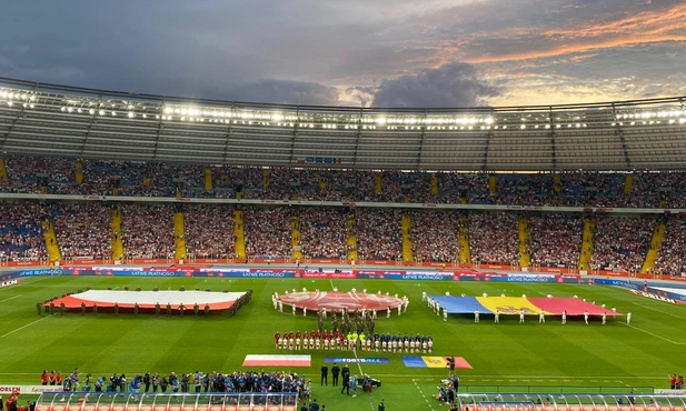 Chorzów. Polska zagrała na Stadionie Śląskim. Wygrała 2:0 z Mołdawią 