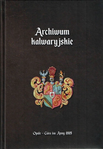 Wkrótce promocja "Archiwum kalwaryjskiego"