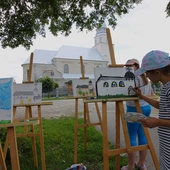 Plener malarski w Tarnowskiej Woli