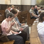 Wigilia Zesłania Ducha Świętego w katedrze Chrystusa Króla w Katowicach