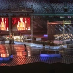 Jezus na Stadionie Legii. Msza św. z abp. Adrianem Galbasem