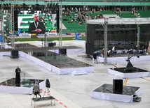 Rekolekcje na stadionie Legii