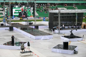 Rekolekcje na stadionie Legii