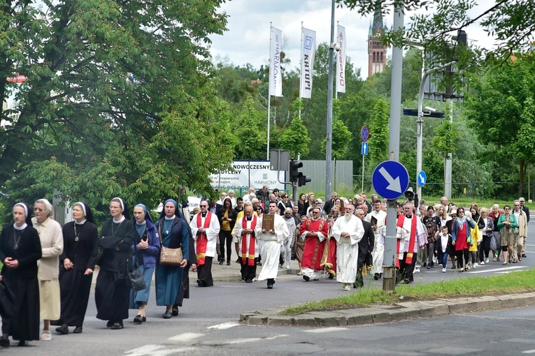 Wprowadzenie relikwii do Miejskiego Szpitala w Olsztynie