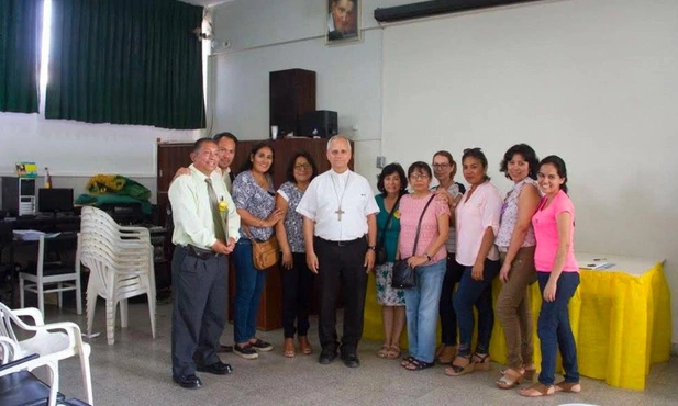 Przyszły Papież Leon XIV w Chiclayo
