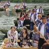 Pielgrzymka ze Sromowiec do kościoła jubileuszowego w Szczawnicy