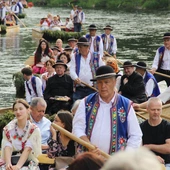 Jubileuszowy spływ Dunajcem po odpust