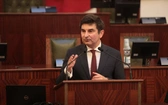 KEP w Katowicach. Biskupi w gmachu Sejmu Śląskiego