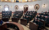 KEP w Katowicach. Biskupi w gmachu Sejmu Śląskiego