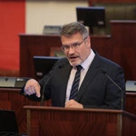 KEP w Katowicach. Biskupi w gmachu Sejmu Śląskiego