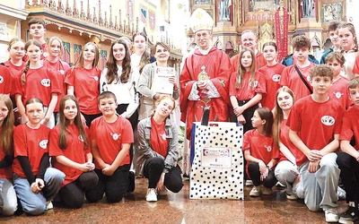 Wyróżnione dwukrotnie SKC przy szkole w Nowych Żukowicach.