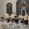 Katowice. Modlitwa biskupów w Wyższym Śląskim Seminarium Duchownym