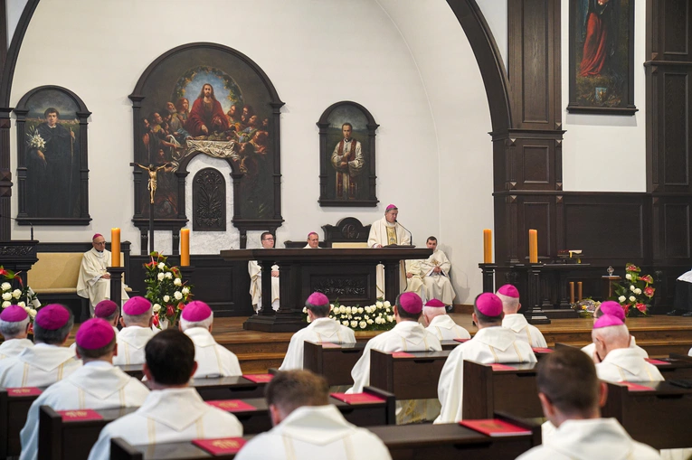 Msza św. KEP w Wyższym Śląskim Seminarium Duchownym