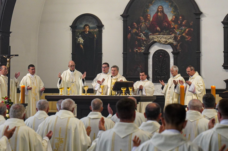 Msza św. KEP w Wyższym Śląskim Seminarium Duchownym