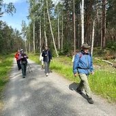 VI Piesza Pielgrzymka Pokoju na trasie