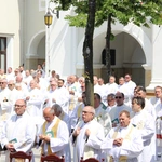 Pielgrzymka tarnowskich kapłanów do Tuchowa