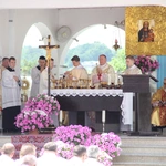 Pielgrzymka tarnowskich kapłanów do Tuchowa