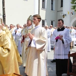 Pielgrzymka tarnowskich kapłanów do Tuchowa