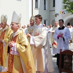 Pielgrzymka tarnowskich kapłanów do Tuchowa