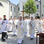 Pielgrzymka tarnowskich kapłanów do Tuchowa