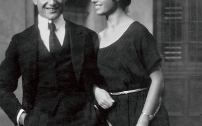 Pier Giorgio Frassati  z ukochaną siostrą Lucianą
