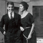 Pier Giorgio Frassati  z ukochaną siostrą Lucianą