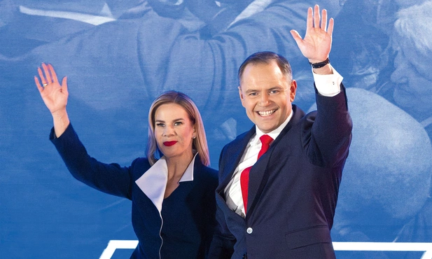 Karol Nawrocki z żoną Martą. 1 czerwca został wybrany na 7. prezydenta III RP 