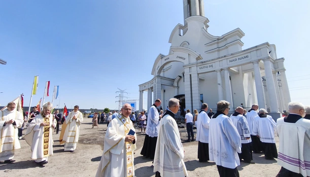 Poświęcenie sanktuarium św. Jana Pawła II w Radzyminie