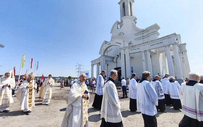Poświęcenie sanktuarium św. Jana Pawła II w Radzyminie