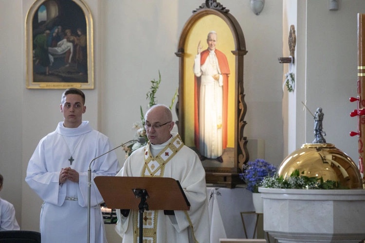 Poświęcenie sanktuarium św. Jana Pawła II w Radzyminie, cz. II