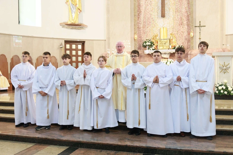 Błogosławieństwo ministrantów słowa Bożego