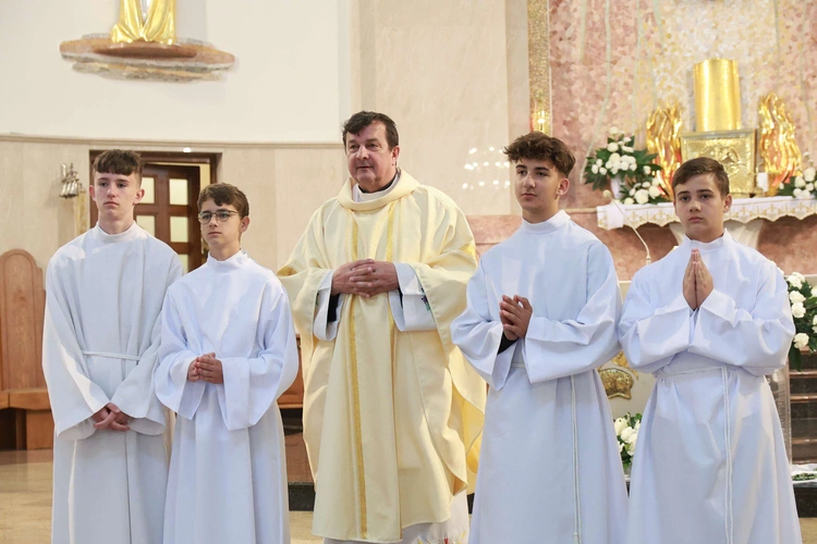 Błogosławieństwo ministrantów słowa Bożego