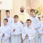 Błogosławieństwo ministrantów słowa Bożego