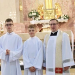 Błogosławieństwo ministrantów słowa Bożego