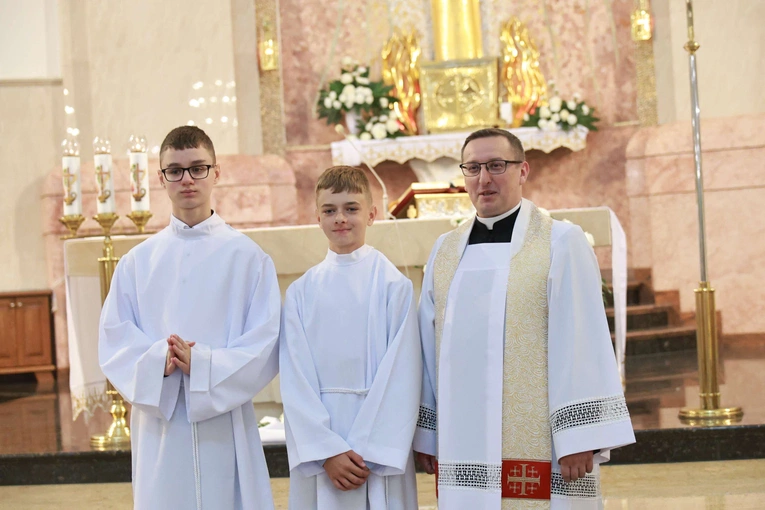 Błogosławieństwo ministrantów słowa Bożego