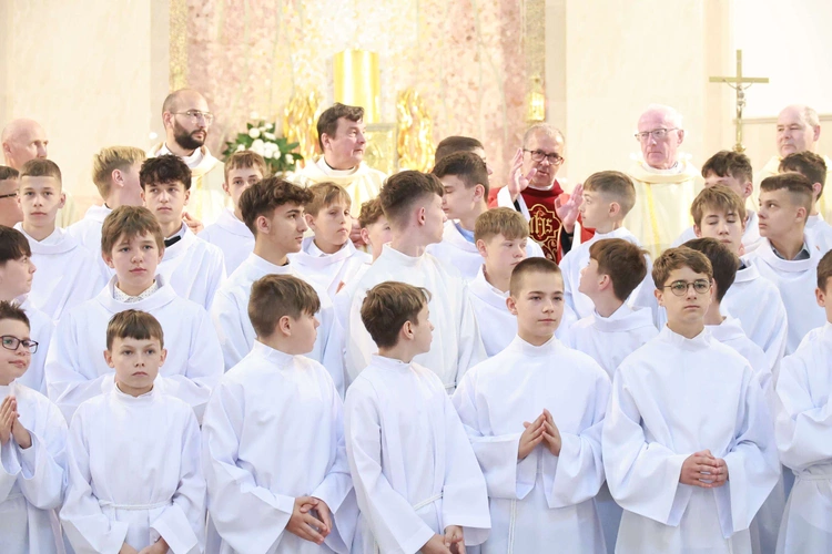 Błogosławieństwo ministrantów słowa Bożego