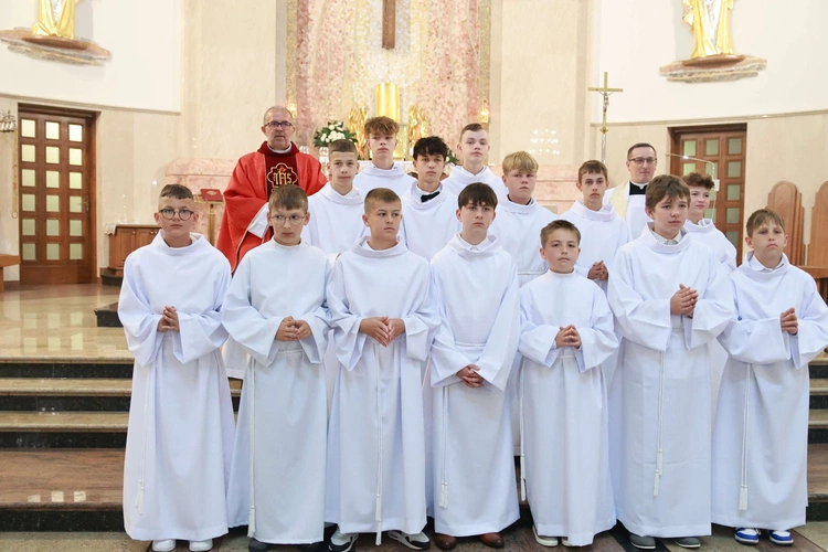 Błogosławieństwo ministrantów słowa Bożego