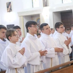 Błogosławieństwo ministrantów słowa Bożego
