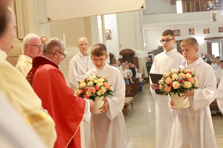 Błogosławieństwo ministrantów słowa Bożego