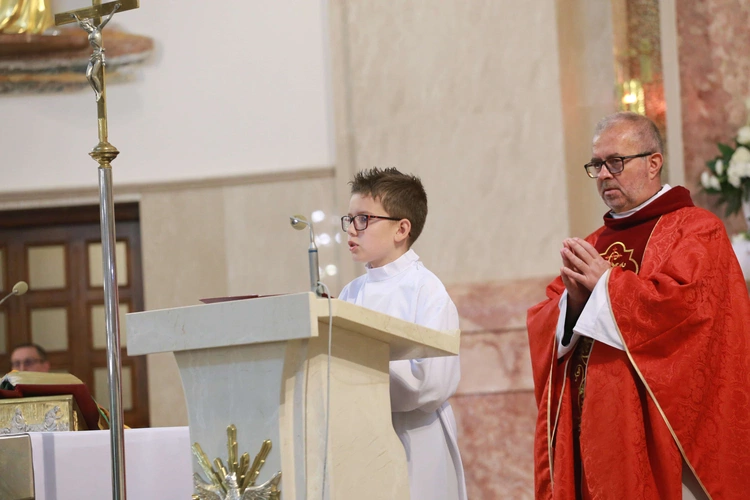 Błogosławieństwo ministrantów słowa Bożego