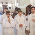 Błogosławieństwo ministrantów słowa Bożego