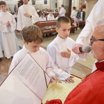 Błogosławieństwo ministrantów słowa Bożego