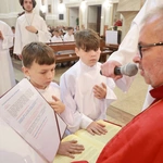 Błogosławieństwo ministrantów słowa Bożego